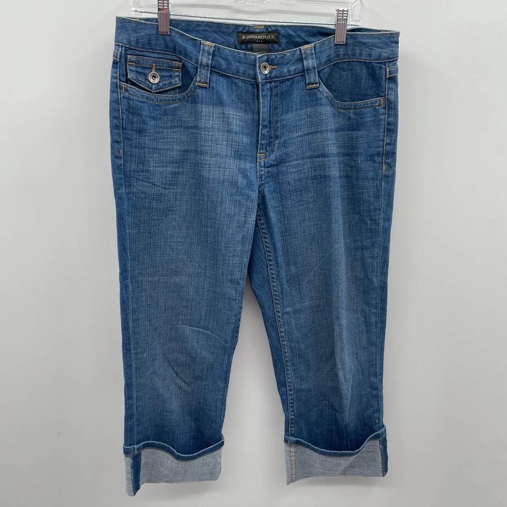 Banana Republic ankle cuffed jean
